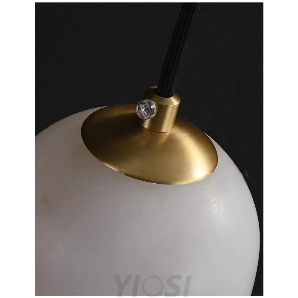Truda Modern Alabaster Wall Sconce Lamp For Living Room Bedroom Light Fixtures