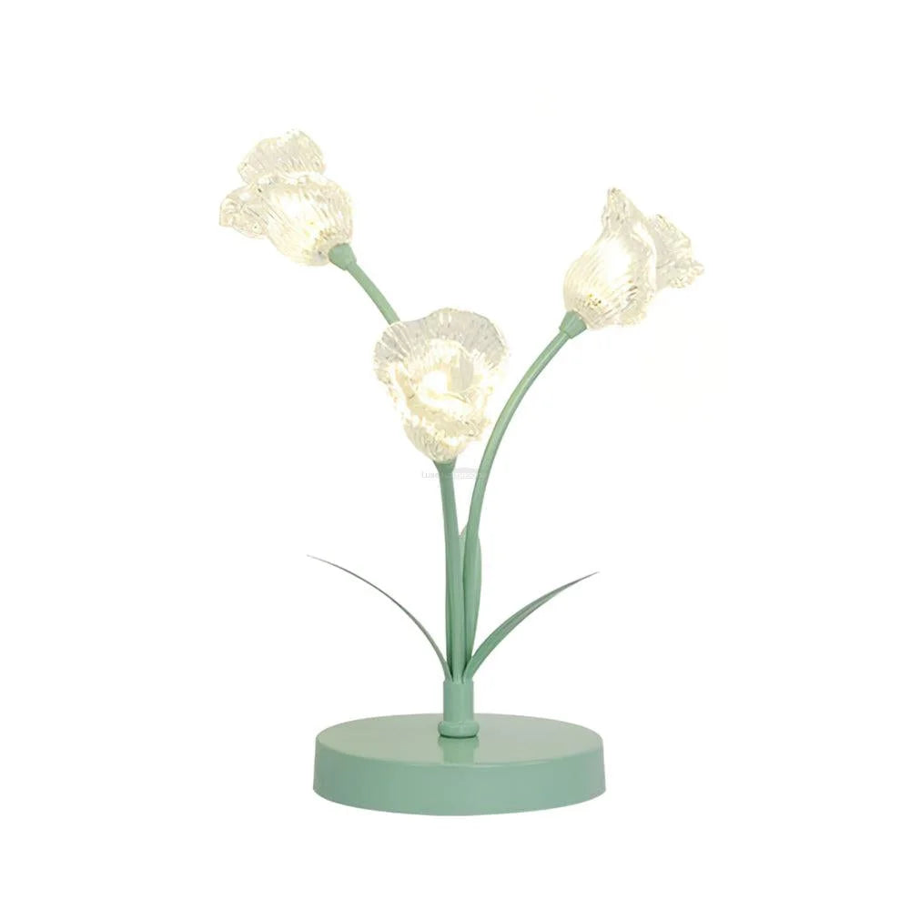 Tulip Flower Table Lamp with 3/5 heads - Wave-1-Yiosilamp