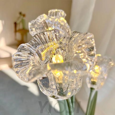 Tulip Flower Table Lamp with 3/5 heads - Wave-1-Yiosilamp