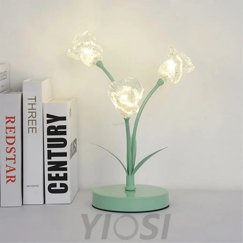 Tulip Flower Table Lamp with 3/5 heads - Wave-1-Yiosilamp