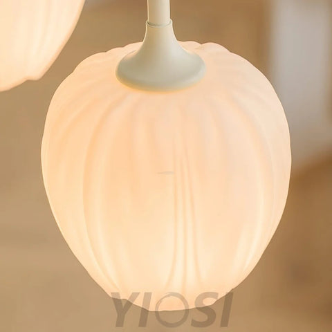 Tulip Matcha Chandelier with 5/6/8 heads - Yiosilamp