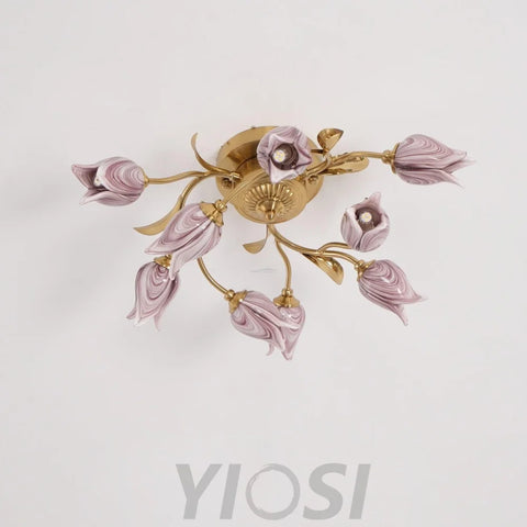 Tulip Serenade Ceiling Lamp ∅ 19.7″ - Yiosilamp