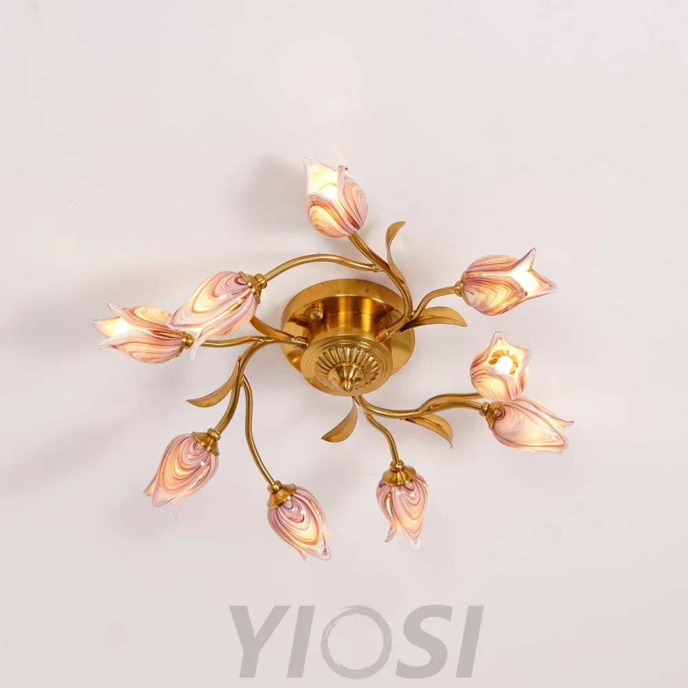 Tulip Serenade Ceiling Lamp ∅ 19.7″ - Yiosilamp