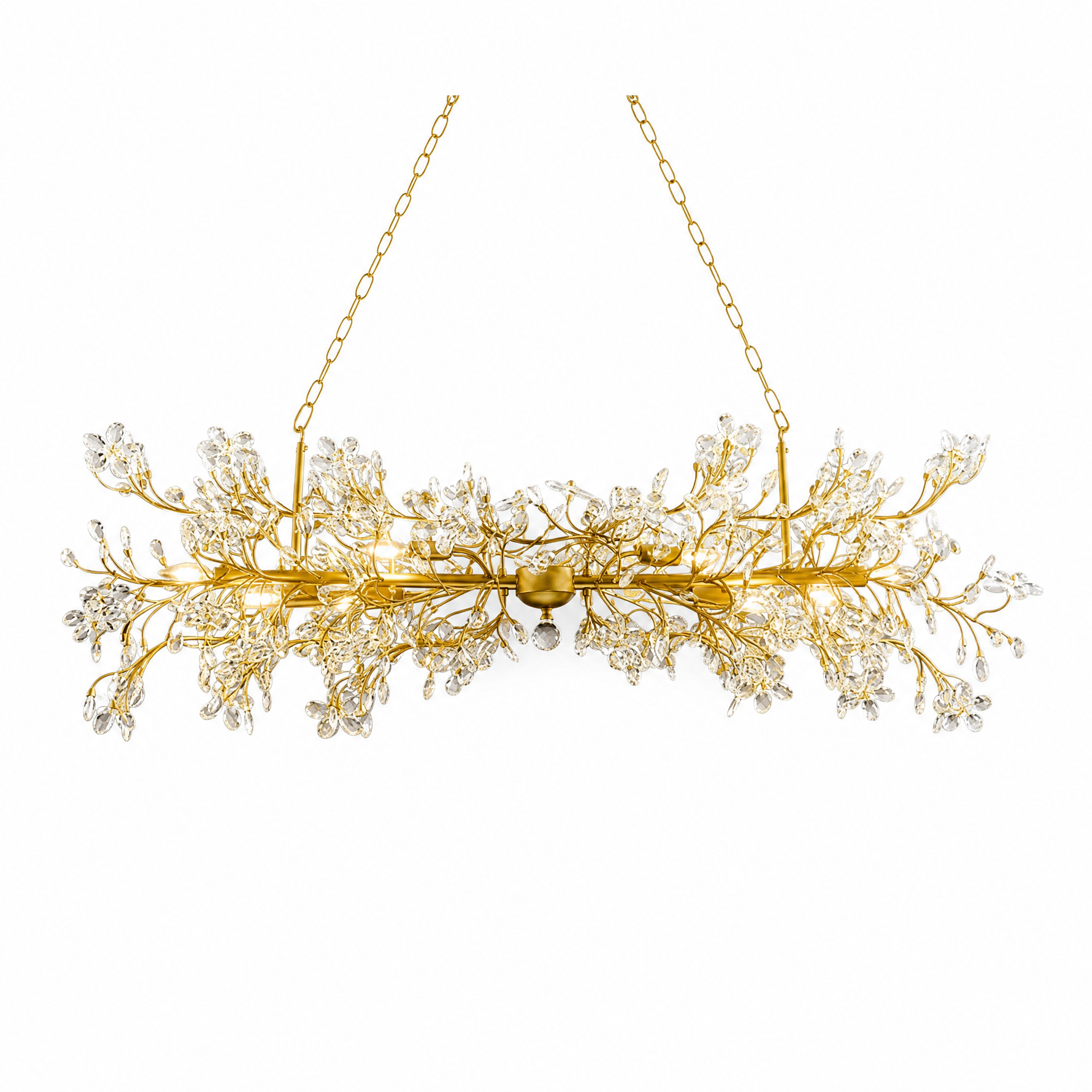 Twig Linear Dining Pendant 1300 - Copper