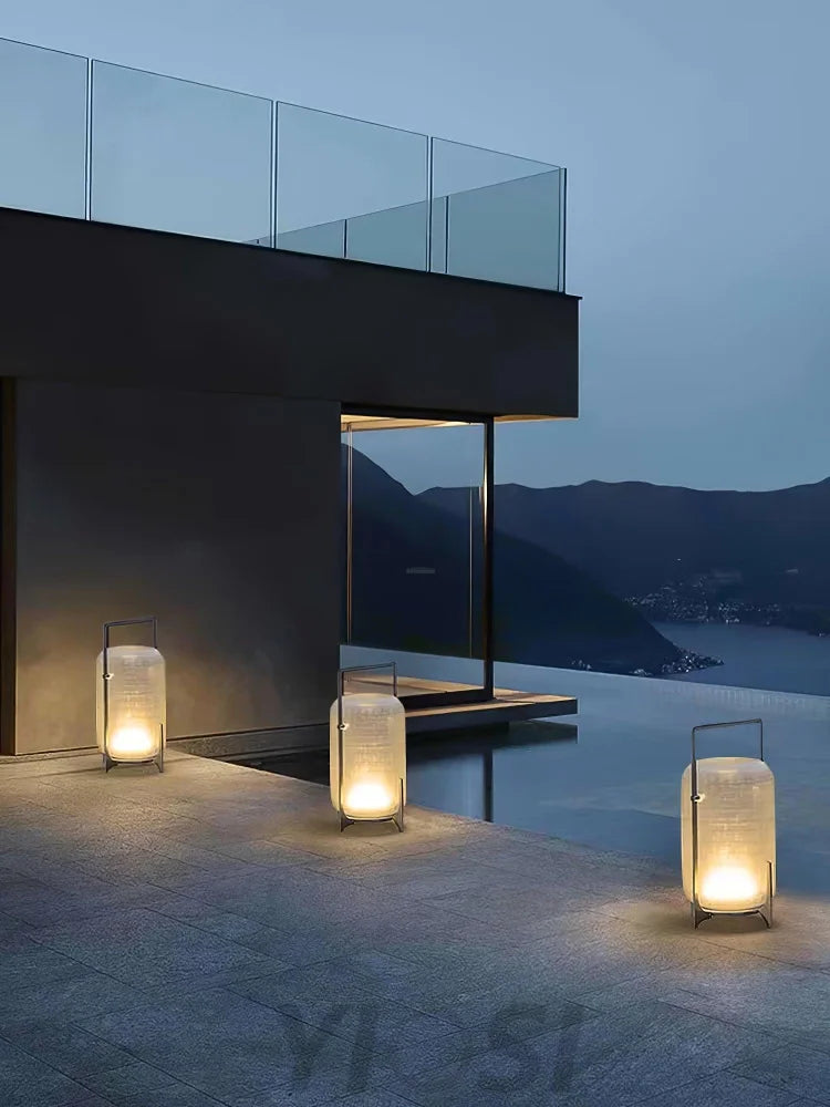 Twilight Lantern Rechargeable Built-in Battery Table Lamp - Yiosilamp