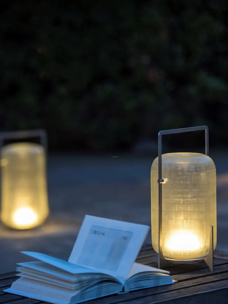 Twilight Lantern Rechargeable Built-in Battery Table Lamp - Yiosilamp