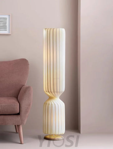 Twist Floor Lamp  ∅ 9.8″ - Pillar-1-Yiosilamp