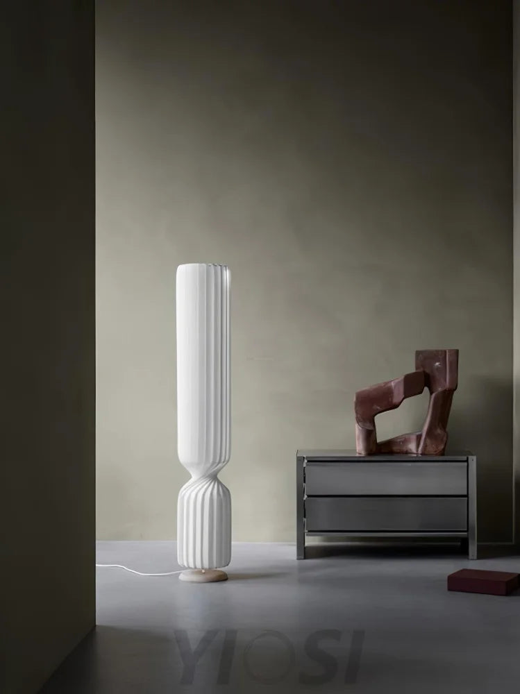 Twist Floor Lamp  ∅ 9.8″ - Pillar-1-Yiosilamp