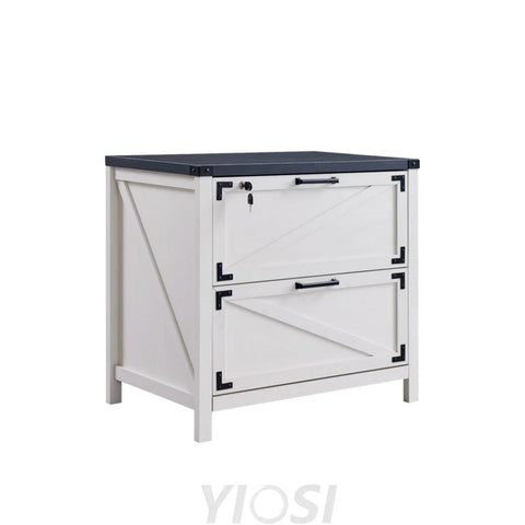 Two-Drawer Farmhouse Lateral File Cabinet 30’’ with Lock