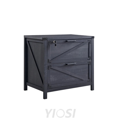 Two-Drawer Farmhouse Lateral File Cabinet 30’’ with Lock
