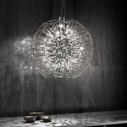 Unique Sphere Contemporary Chandelier Pendant Light