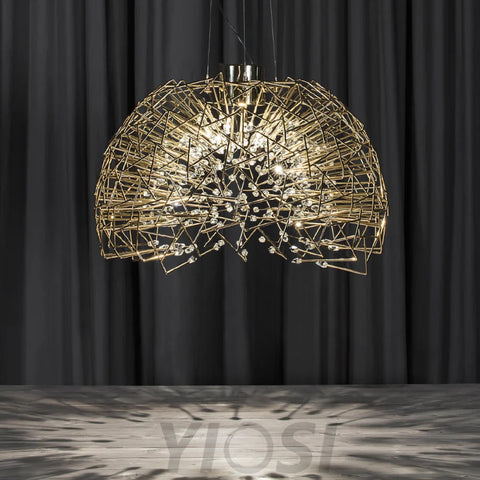 Unique Sphere Contemporary Chandelier Pendant Light