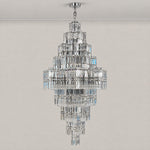 Universo Crystal Halo Chandelier – lights off