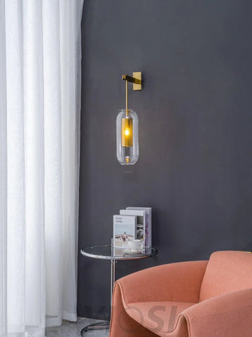 Vadim Glass Wall Sconce - Art Glass-1-Yiosilamp