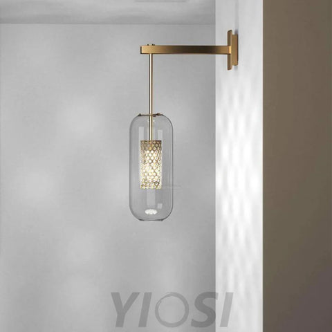 Vadim Glass Wall Sconce - Art Glass-1-Yiosilamp