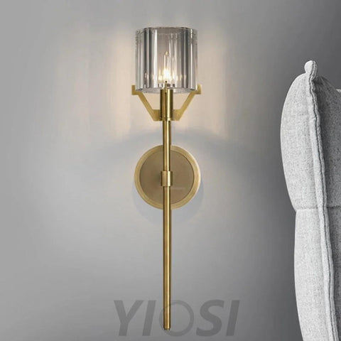 Valdampierre Wall Sconce - Art Glass-1-Yiosilamp