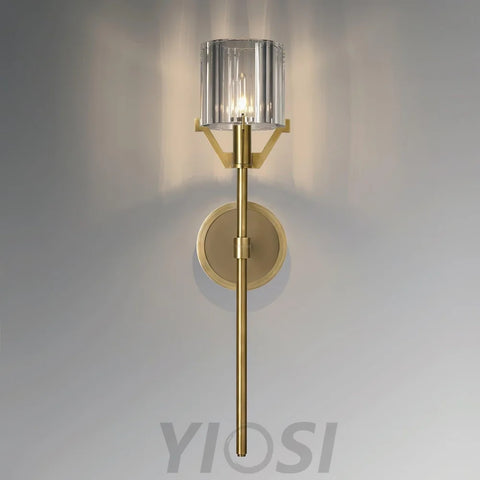 Valdampierre Wall Sconce - Art Glass-1-Yiosilamp