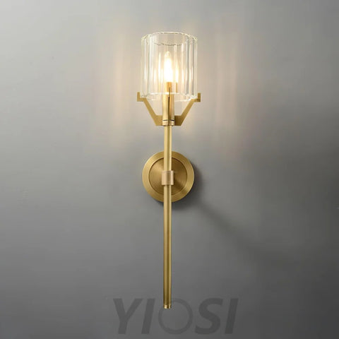 Valdampierre Wall Sconce - Art Glass-1-Yiosilamp