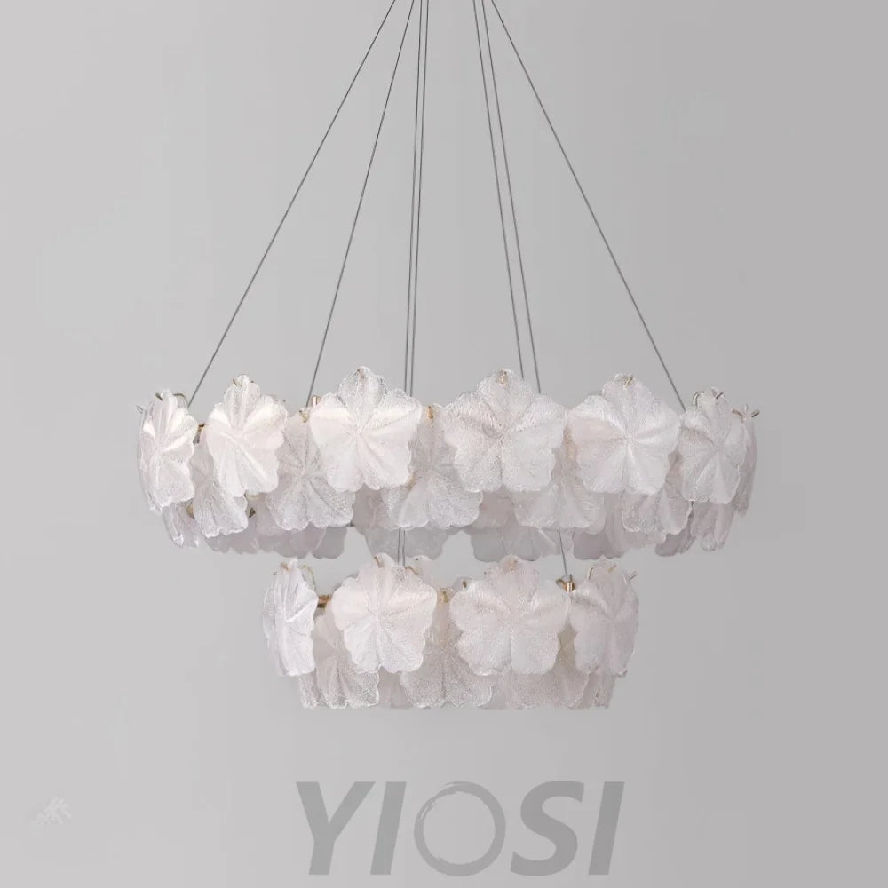 Valery Round Chandelier - Yiosilamp