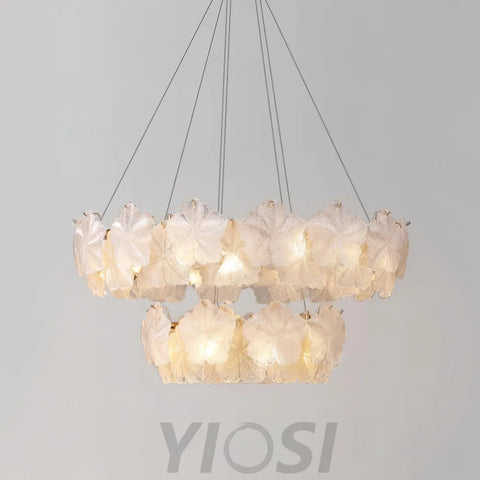 Valery Round Chandelier - Yiosilamp