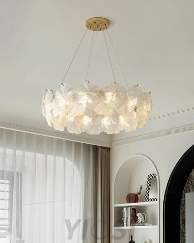 Valery Round Chandelier - Yiosilamp