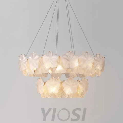 Valery Round Chandelier - Yiosilamp