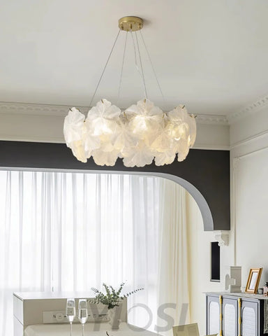 Valery Round Chandelier - Yiosilamp