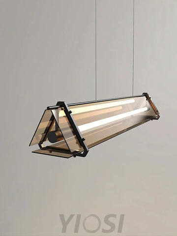 Valise  Linear Pendant Light ∅ 22.8″, Dining table pendant light, Kitchen Island Lamp - Bar-1-Yiosilamp