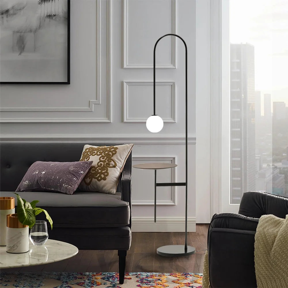 Vanni Floor Lamp ∅ 18.9″ - Bent-1-Yiosilamp