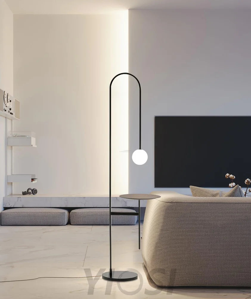 Vanni Floor Lamp ∅ 18.9″ - Bent-1-Yiosilamp