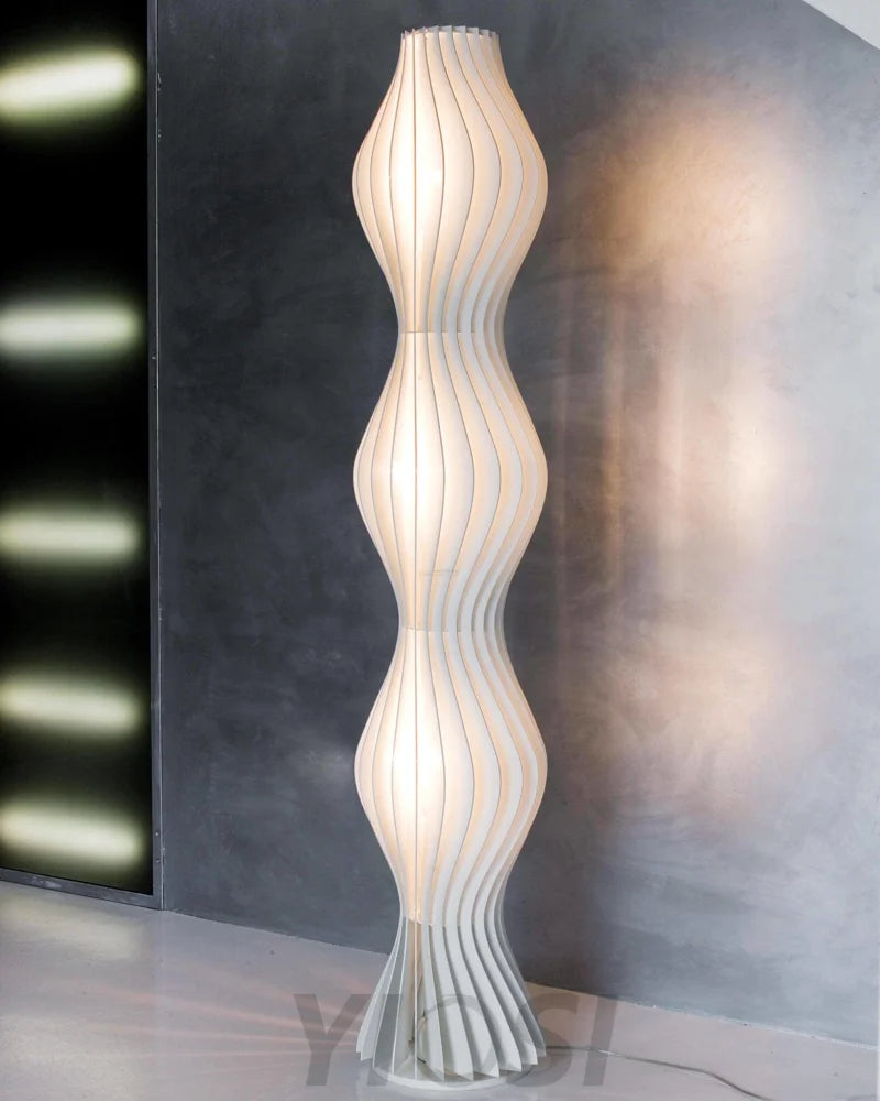 Vapor Floor Lamp Dia 35cm - Pillar-1-Yiosilamp