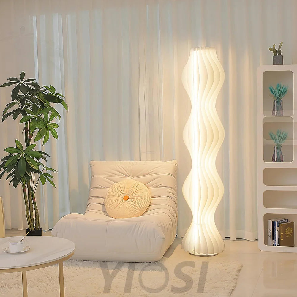 Vapor Floor Lamp Dia 35cm - Pillar-1-Yiosilamp