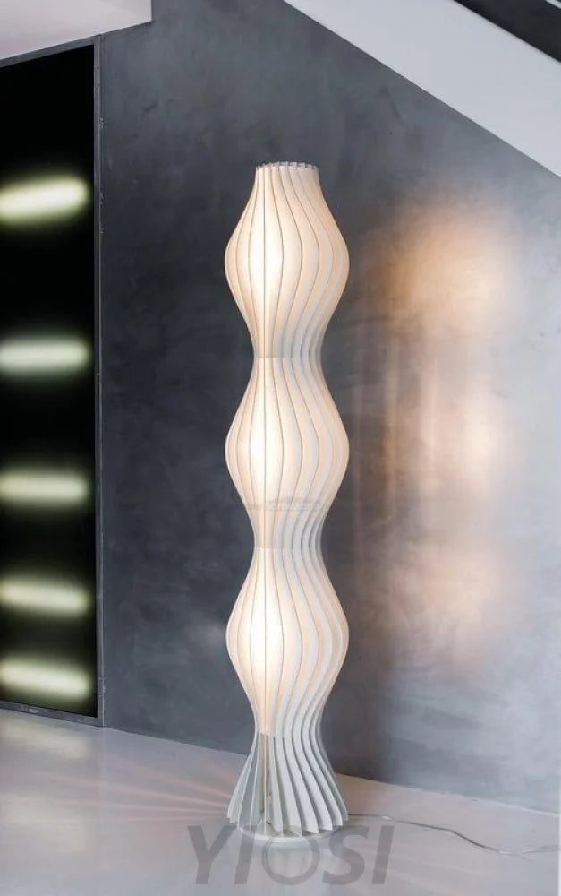 Vapor Floor Lamp Dia 35cm - Pillar-1-Yiosilamp