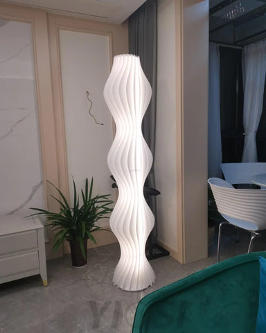 Vapor Floor Lamp Dia 35cm - Pillar-1-Yiosilamp