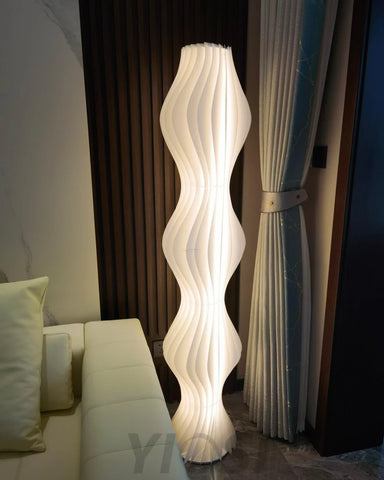 Vapor Floor Lamp Dia 35cm - Pillar-1-Yiosilamp