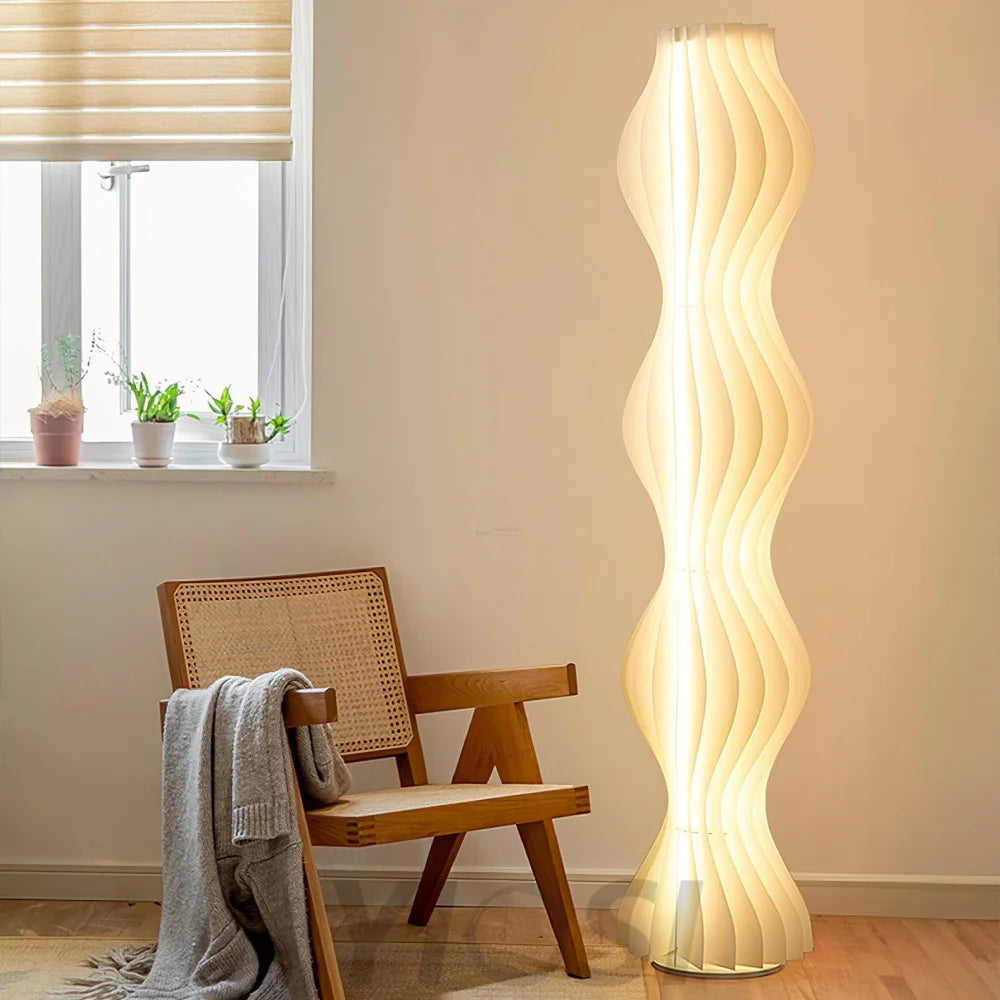 Vapor Floor Lamp Dia 35cm - Pillar-1-Yiosilamp