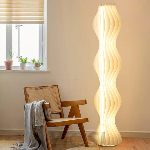 Vapor Floor Lamp Dia 35cm - Pillar-1-Yiosilamp