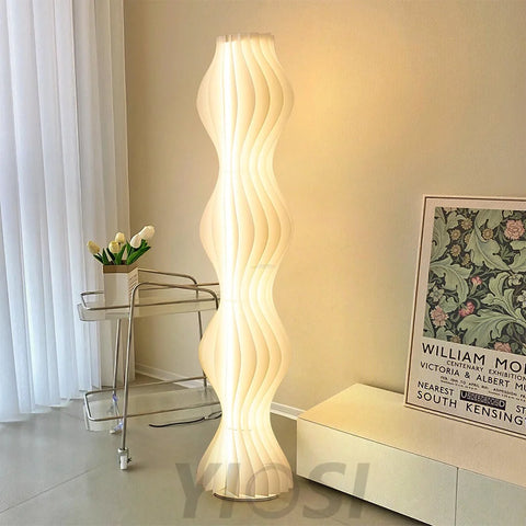 Vapor Floor Lamp Dia 35cm - Pillar-1-Yiosilamp