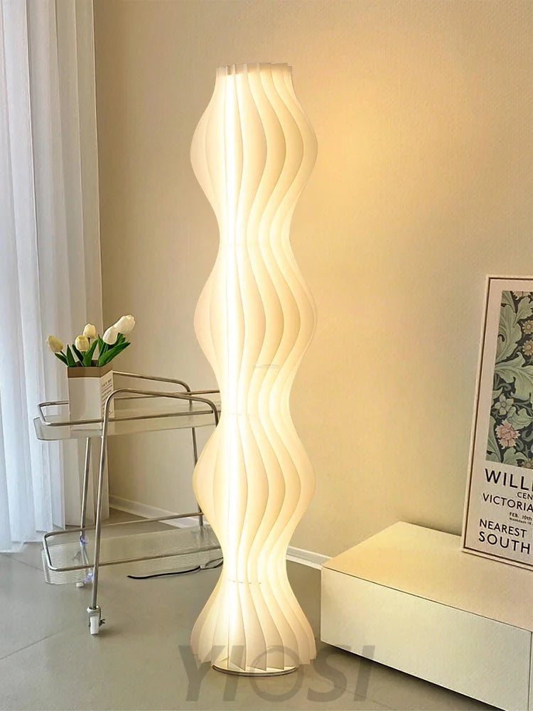 Vapor Floor Lamp Dia 35cm - Pillar-1-Yiosilamp