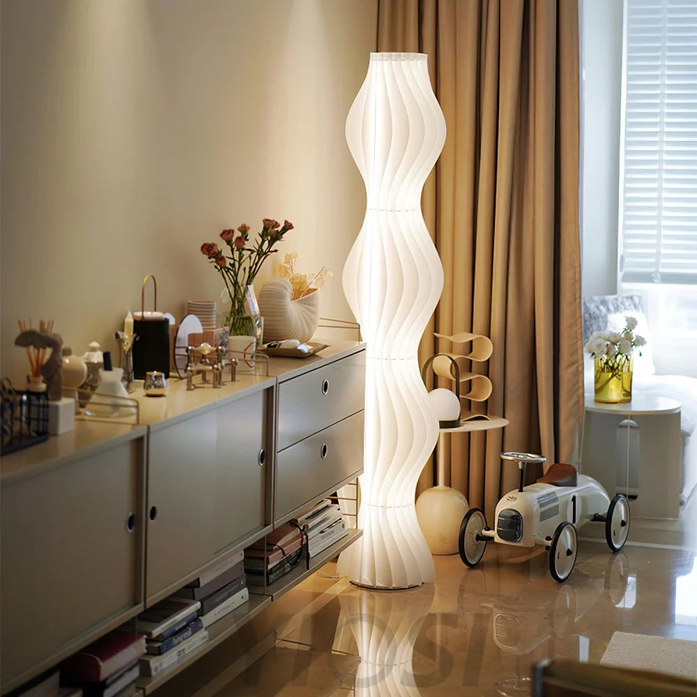 Vapor Floor Lamp Dia 35cm - Pillar-1-Yiosilamp