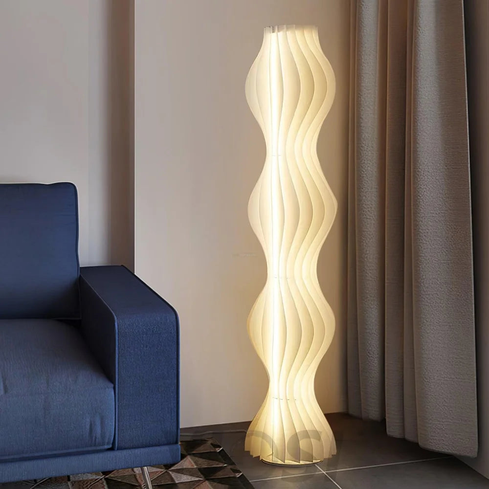 Vapor Floor Lamp Dia 35cm - Pillar-1-Yiosilamp