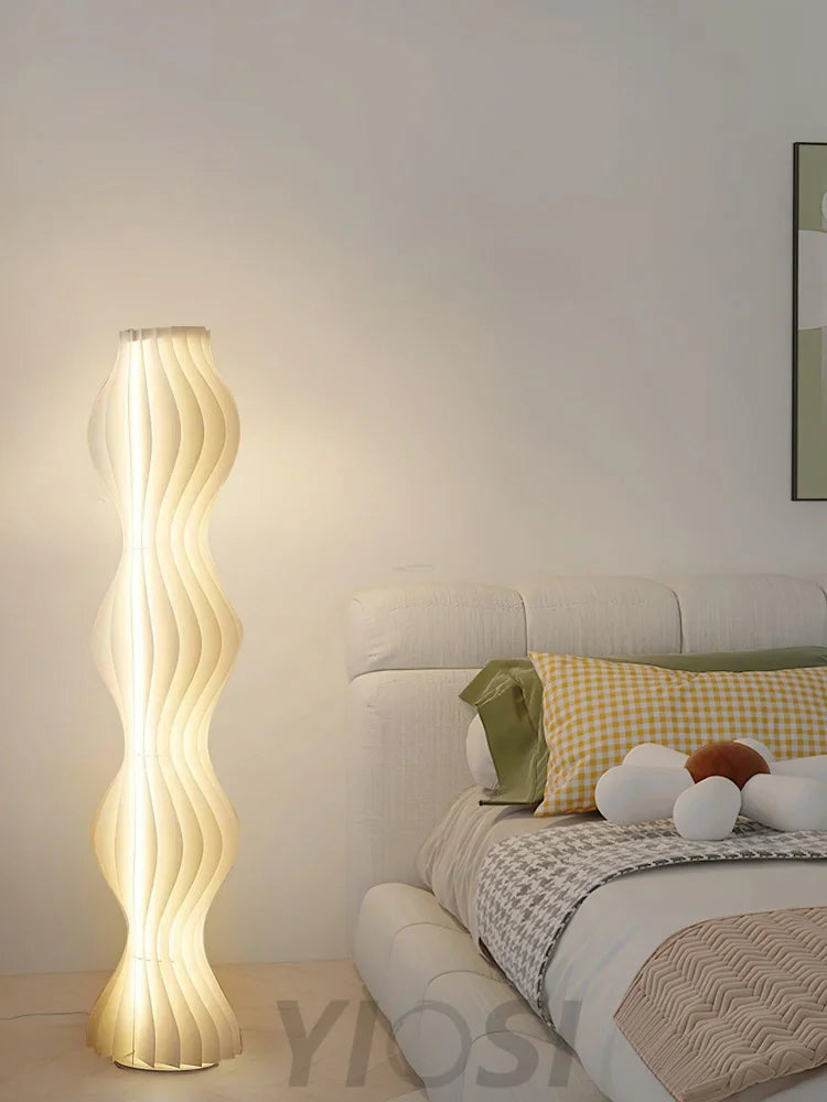 Vapor Floor Lamp Dia 35cm - Pillar-1-Yiosilamp