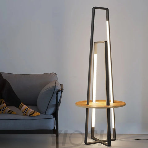 Vase Floor Lamp ∅ 23.6″ - Pillar-1-Yiosilamp