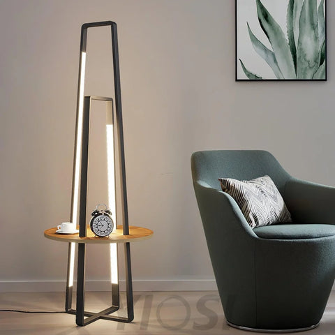 Vase Floor Lamp ∅ 23.6″ - Pillar-1-Yiosilamp