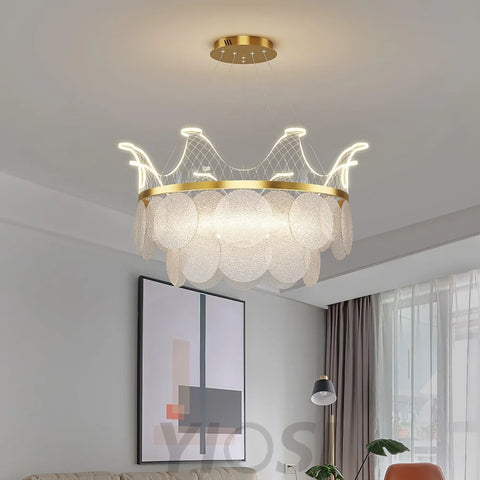 Vassar Crown Type Chandelier - ring-1-Yiosilamp