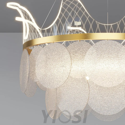 Vassar Crown Type Chandelier - ring-1-Yiosilamp