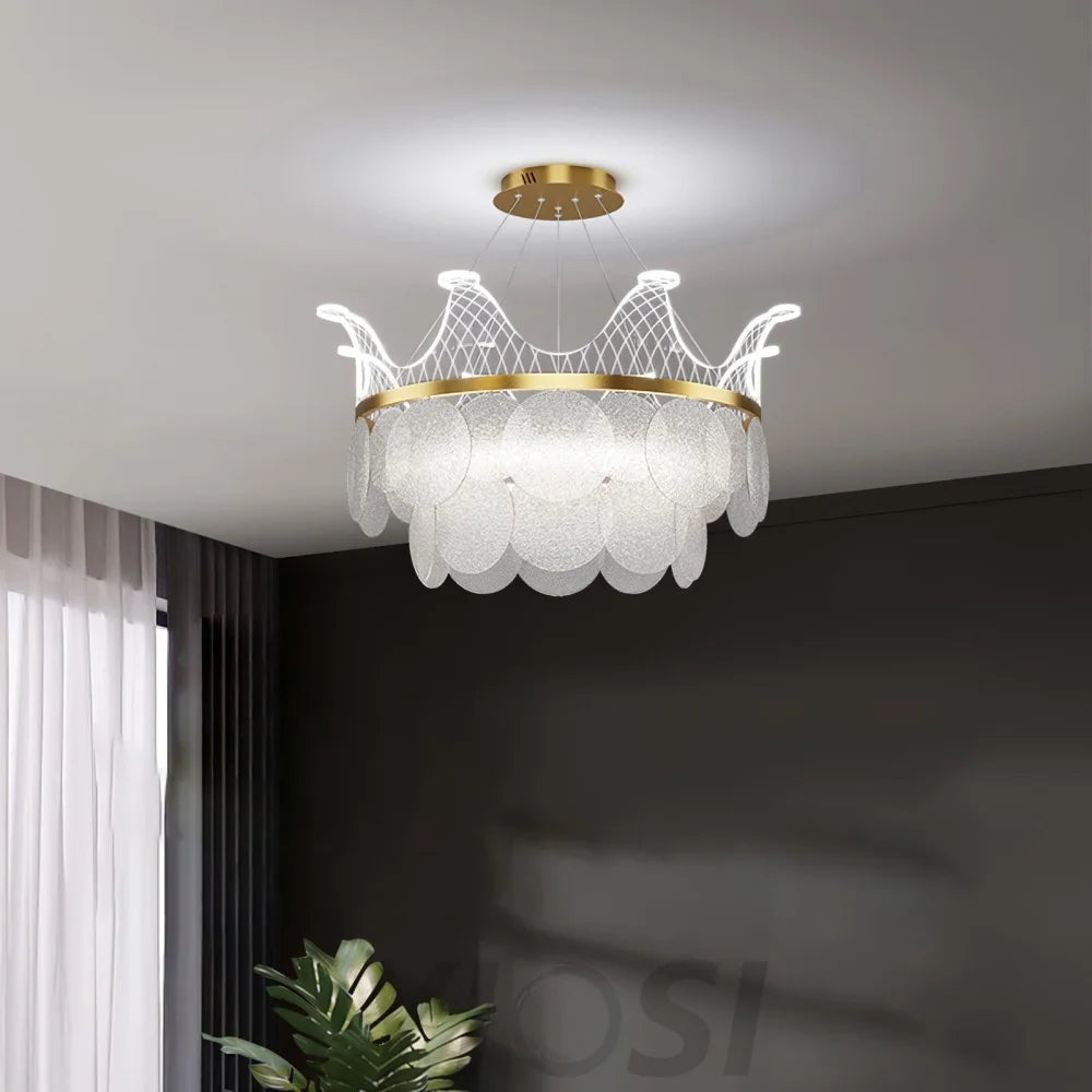 Vassar Crown Type Chandelier - ring-1-Yiosilamp