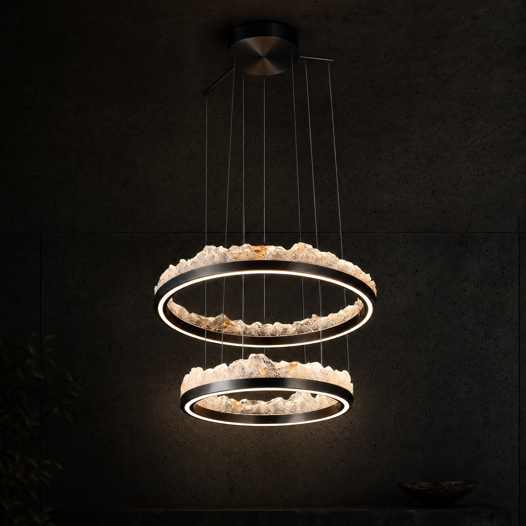 Vast Realm Modern Sculptural Pendant Light - main