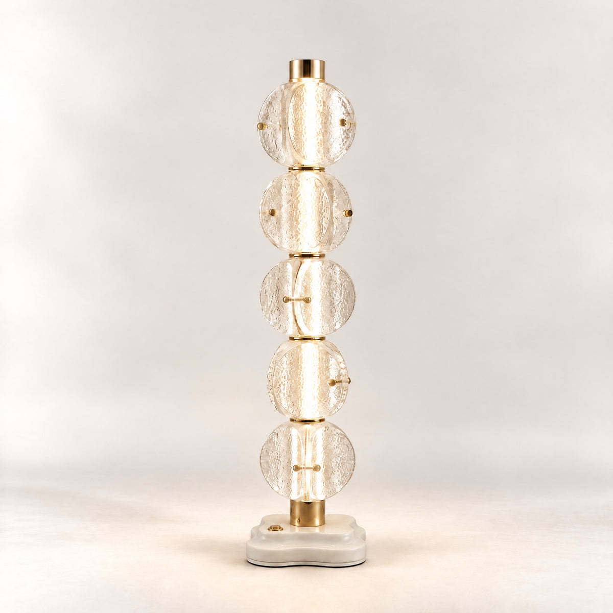 Vela Glass Table Lamp 7"
