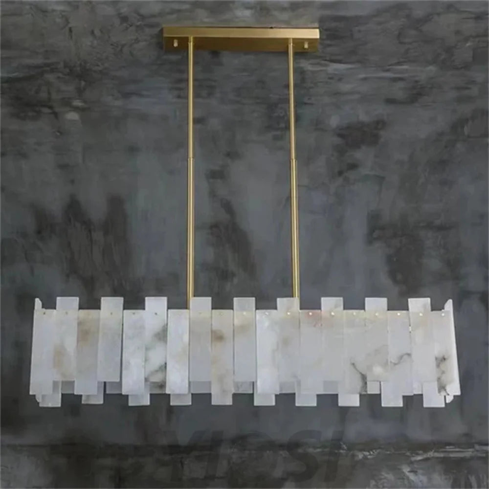 Venus Alabaster Linear Chandelier Chandelier